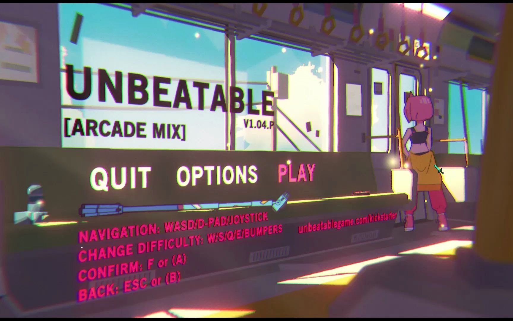 新音游unbeatable游戏试玩光敏性癫痫警告