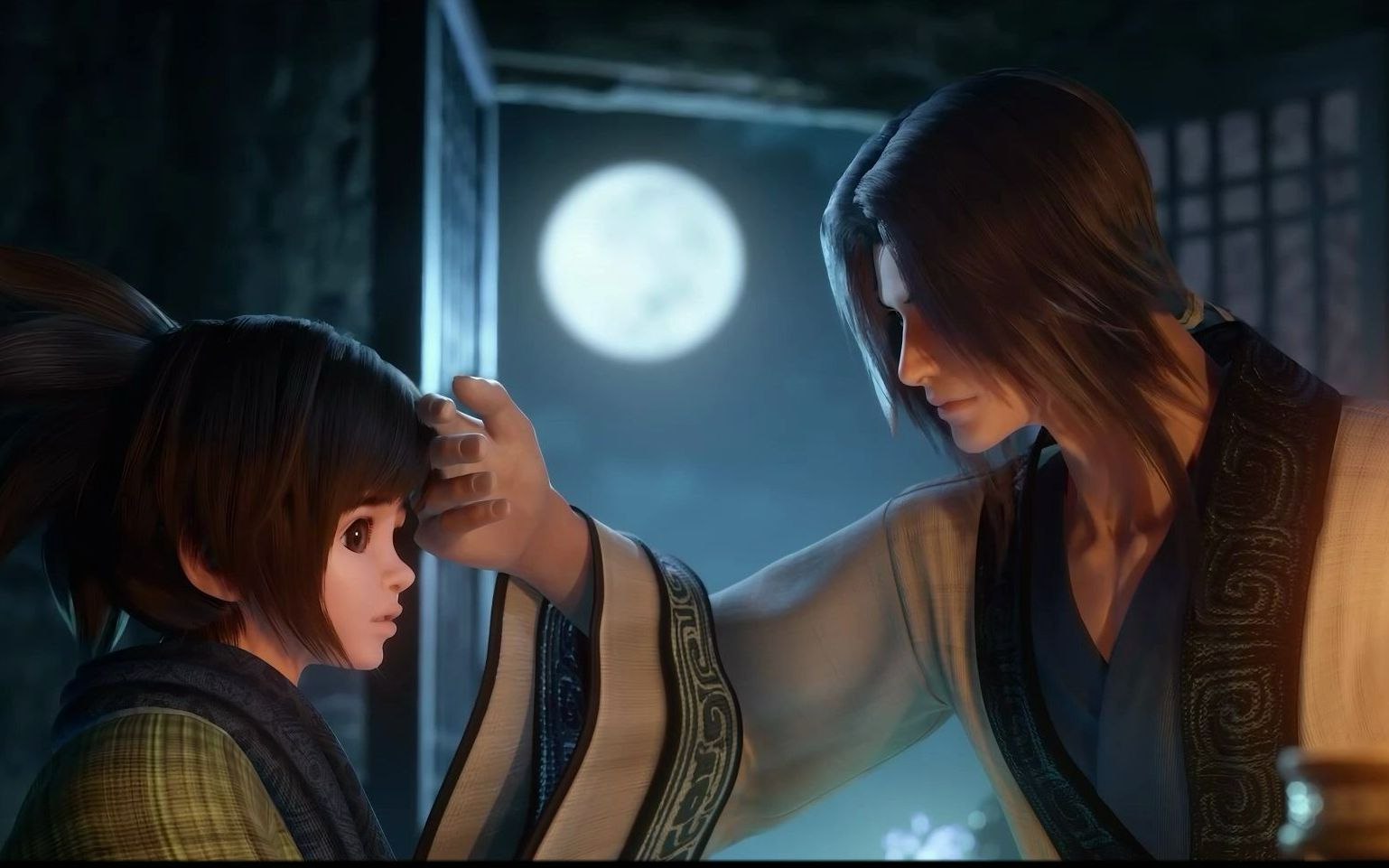 【新秦时,新国风】大叔和天明的温馨画面