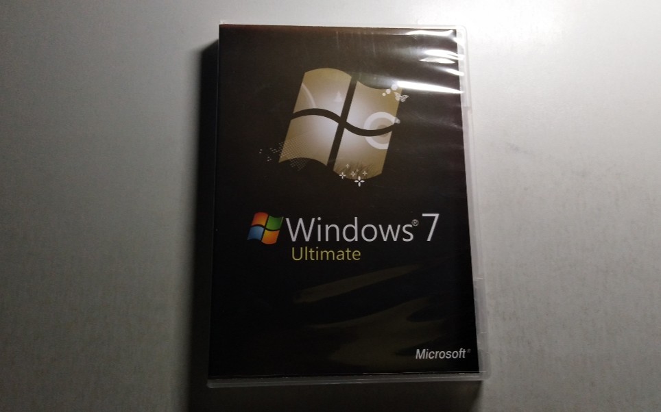 [开箱] 迟到12年的开箱 Windows 7旗舰版正版盒装开箱哔哩哔哩bilibili