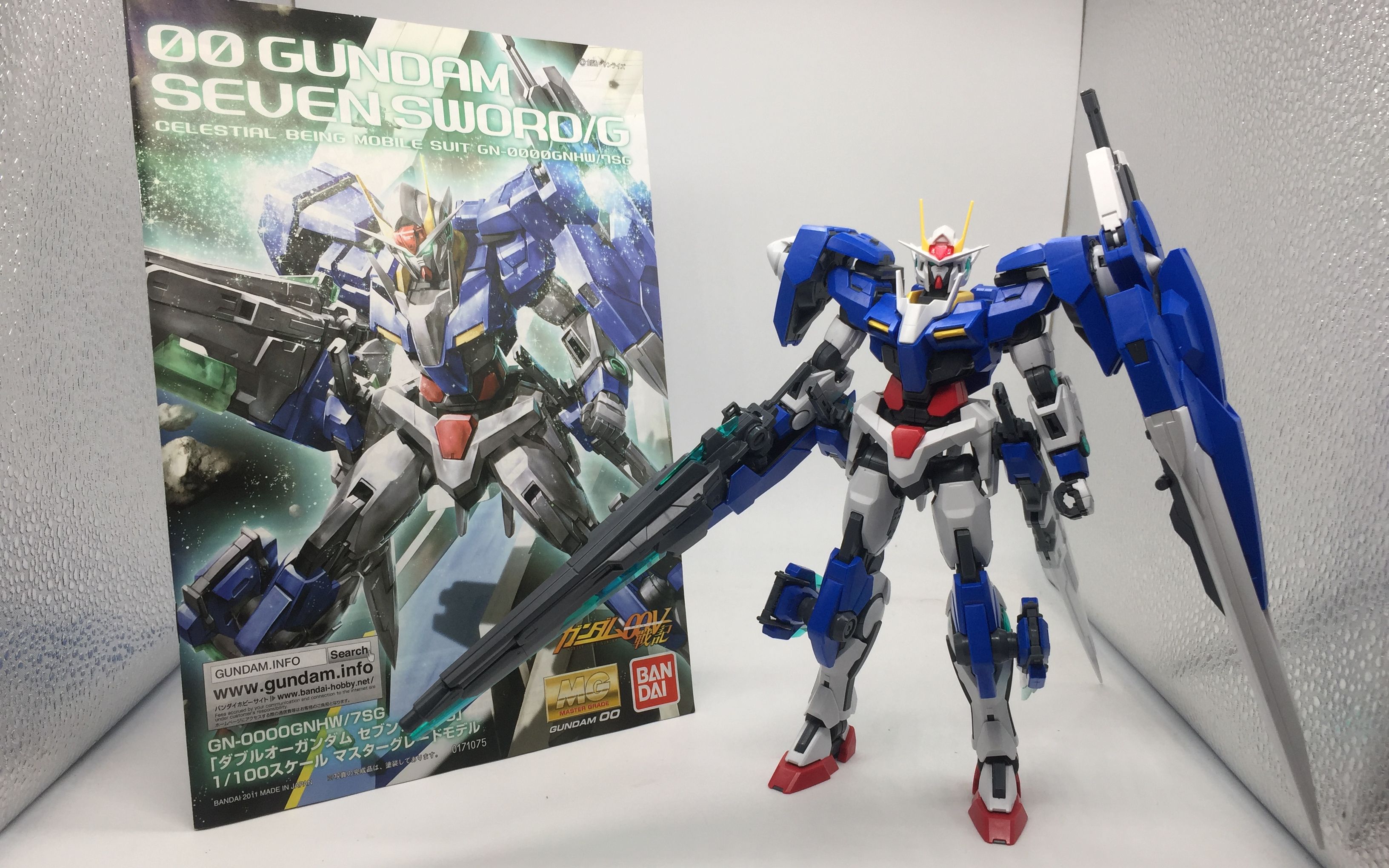 高达模型制作153mg0000高达七剑装备2011