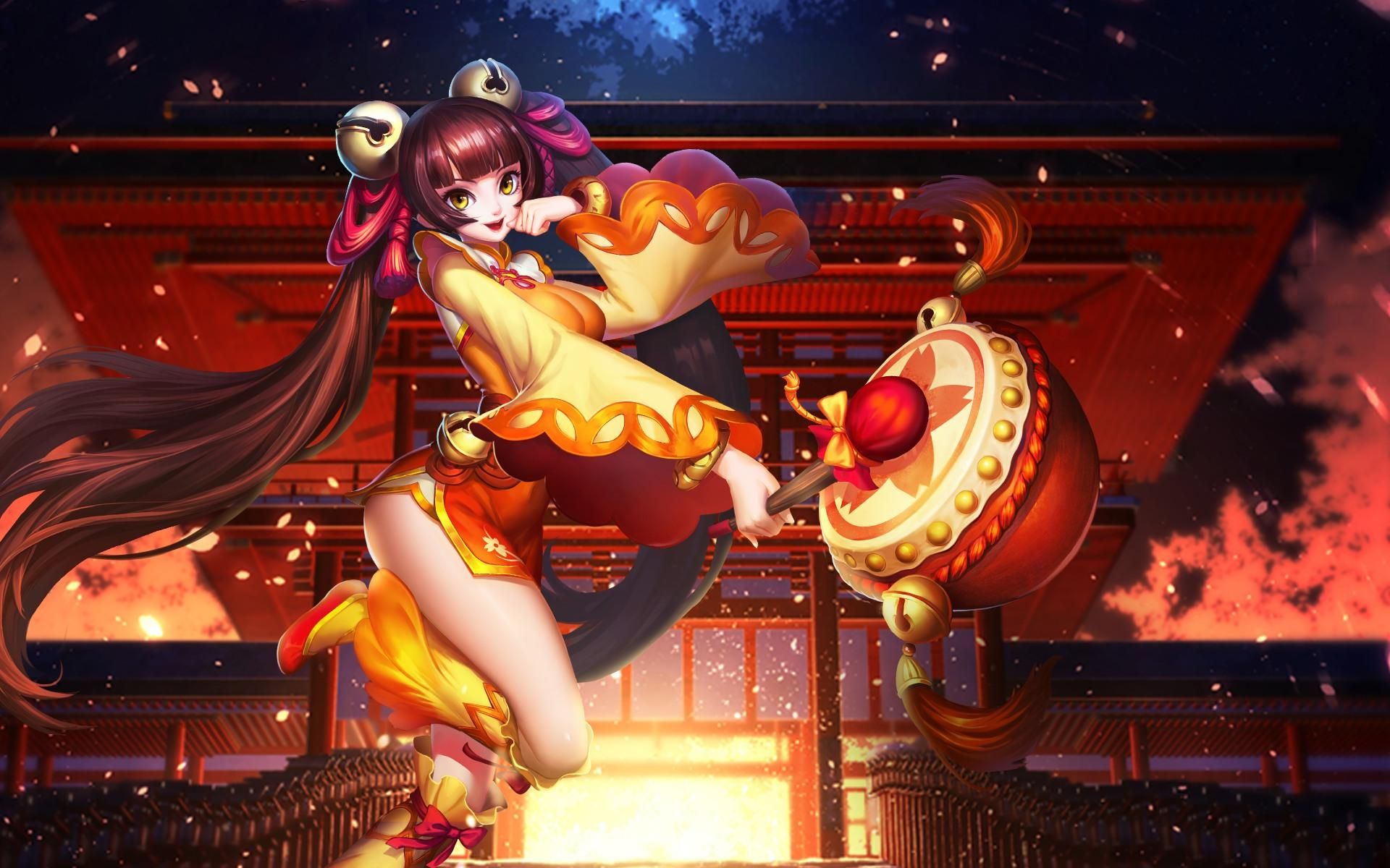 【英魂之刃】火舞歌灵实战视频!