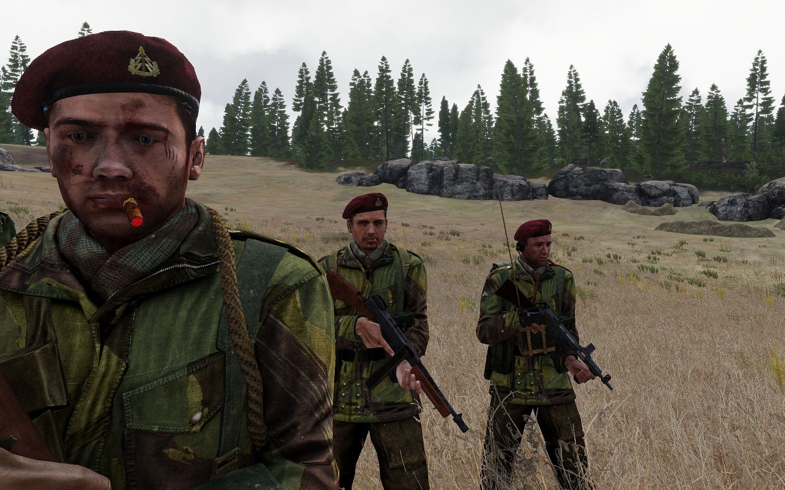 真实还原二战英军进攻与防守!