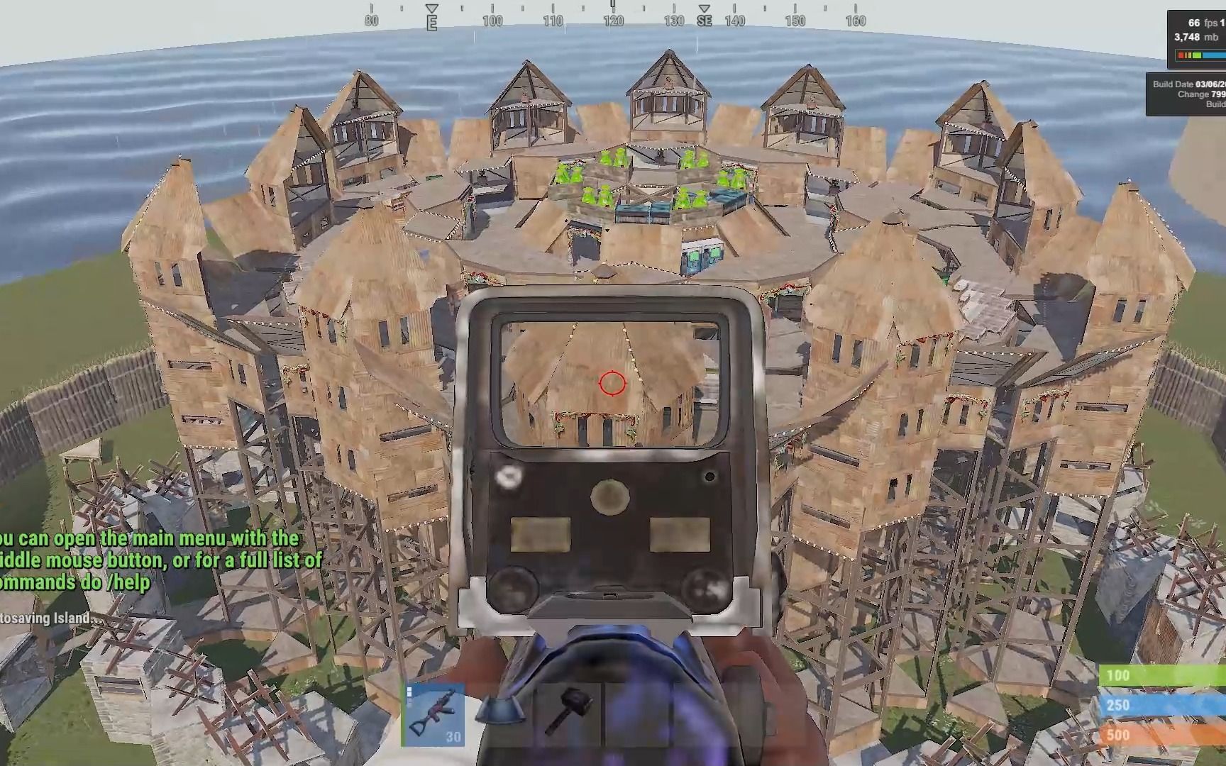 rust 2023年大型战队房基地展示-金沙