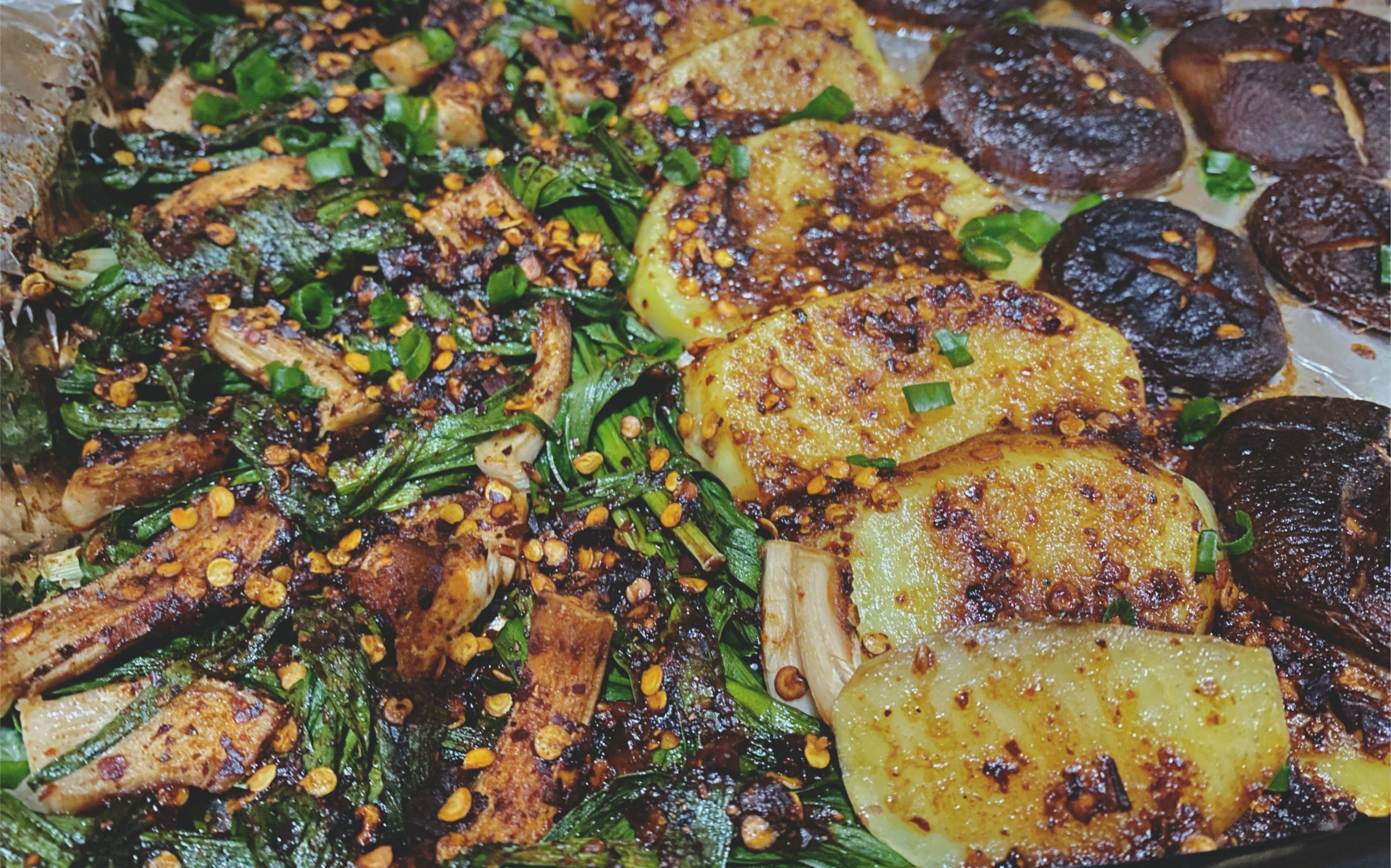 【素·烧烤拼盘】为了显得有花样,也是假装努力了