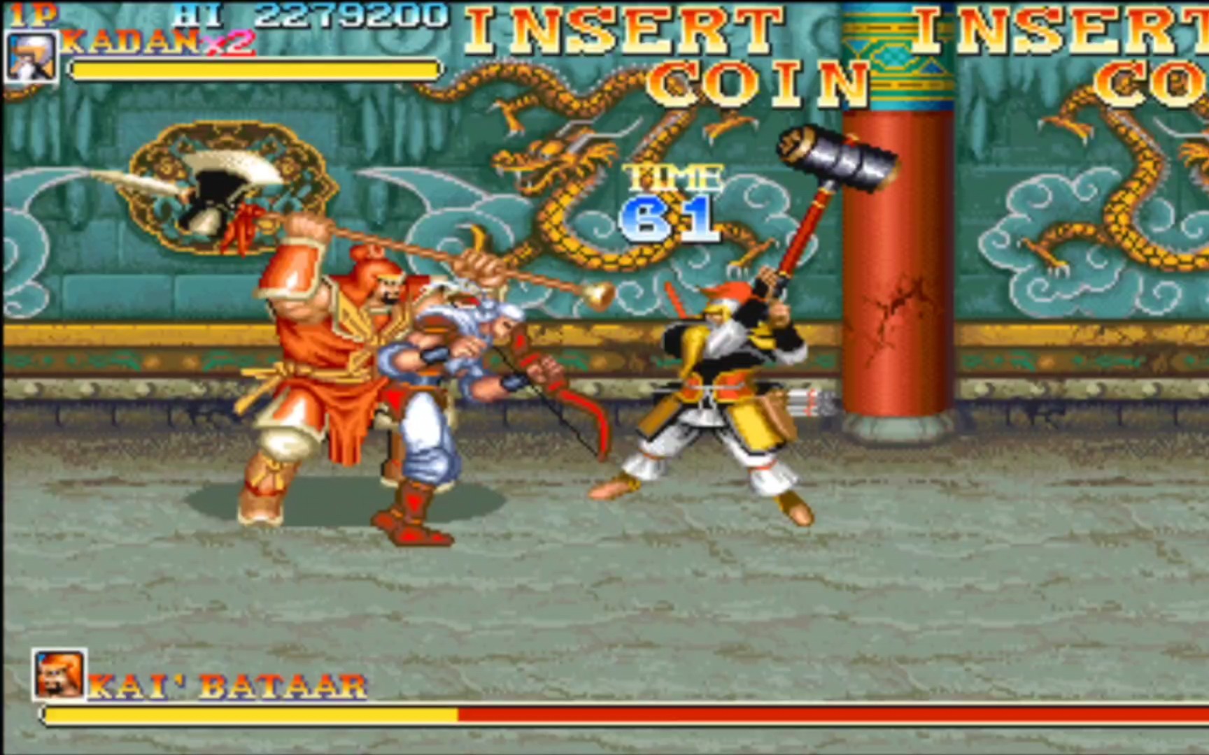 街机游戏《三国志2》黄忠最高难度无伤通关——录像创作于2005年,全网