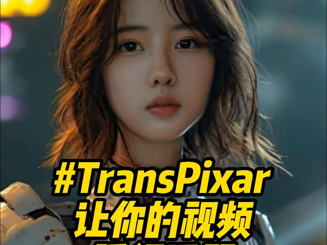 视频制作界的革命来了!TransPixar 让你轻松玩转透明背景!哔哩哔哩bilibili