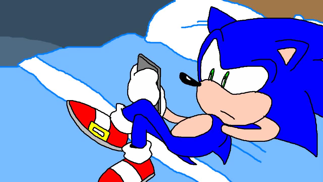 索尼克和exe是好朋友现代索遇上exe