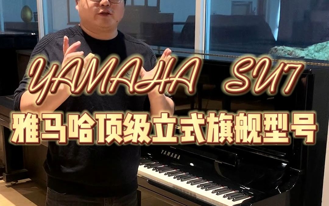 雅马哈立式钢琴天花板顶级旗舰型号——YAMAHA SU7哔哩哔哩bilibili