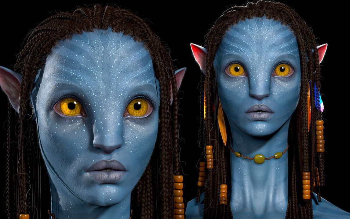 【阿凡达
eytiri】3d影视人物模型建模,maya超详细头部,五官布线教程