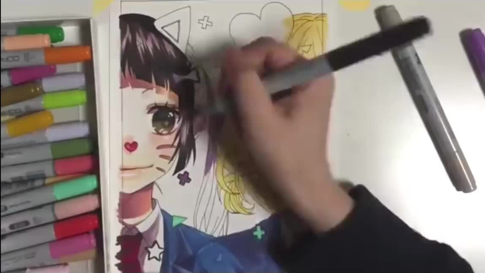 コピック イラストメイキング 哔哩哔哩 Bilibili