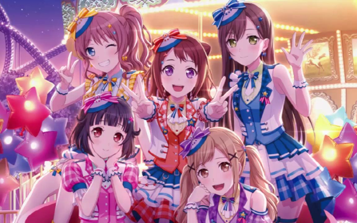 少女乐团派对! poppinparty - five letters