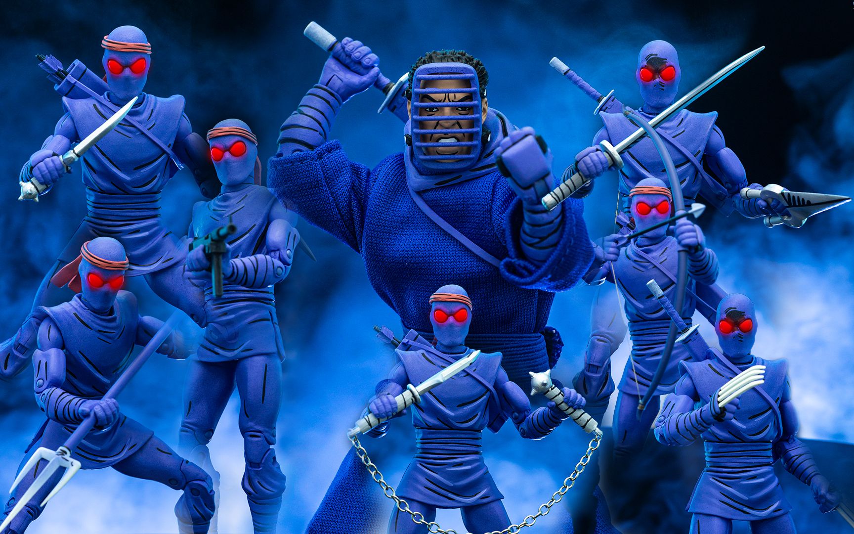 『近摄赏胶』neca 大脚帮 忍者神龟漫画版