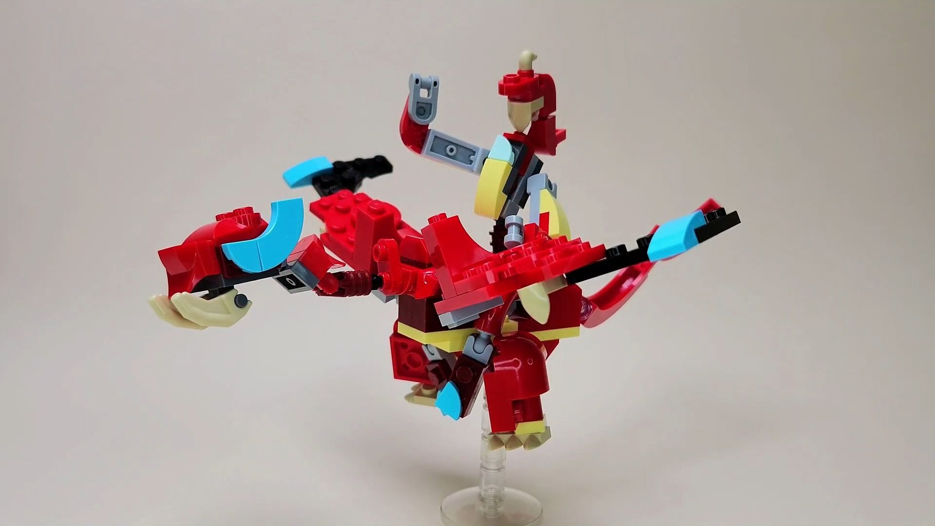 【乐高31145套内改】 红龙骑士