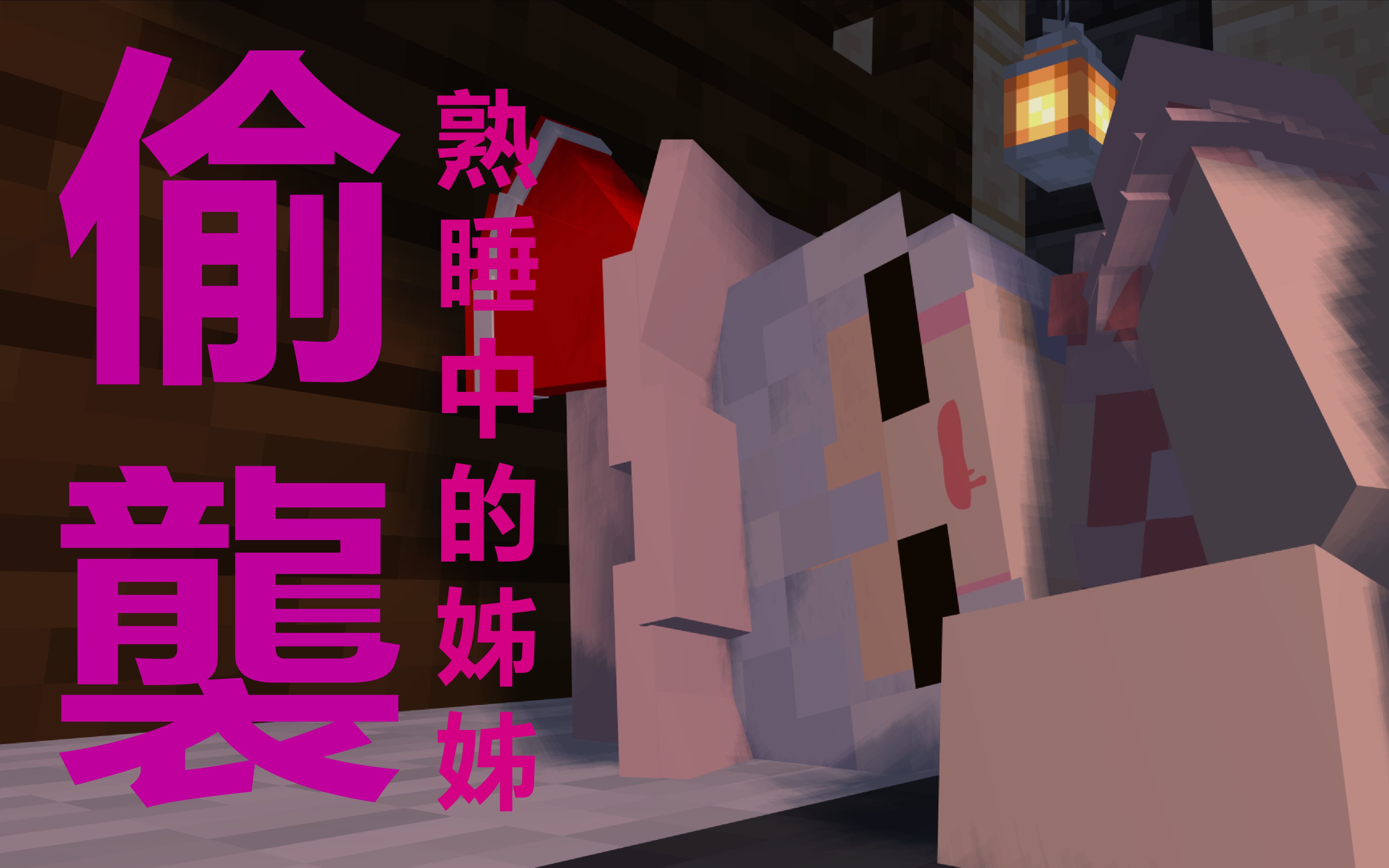 偷袭熟睡中的姐姐【Minecraft动画】哔哩哔哩bilibili我的世界