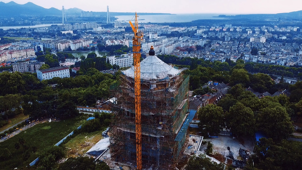 巢湖文昌阁-即将拔地而起的新地标