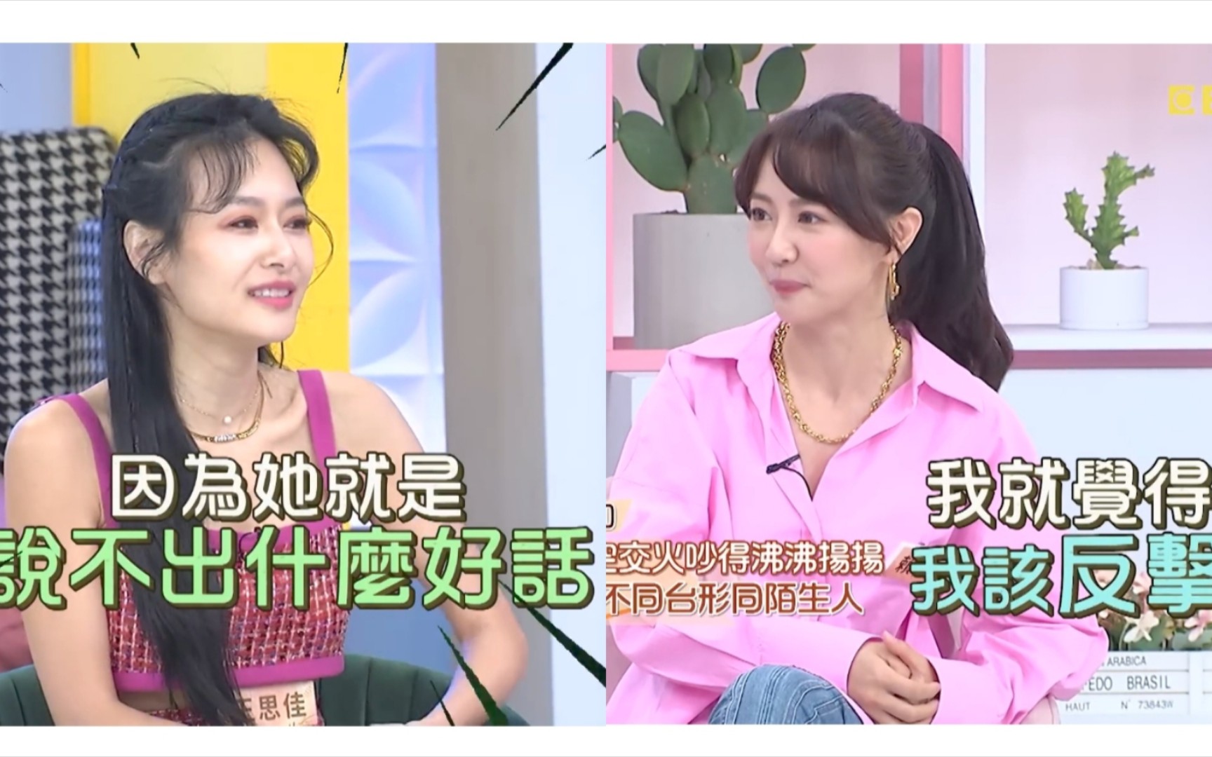 王思佳和赖薇如的撕逼现场!一言不合就开撕,湾湾娱乐圈好鲜活