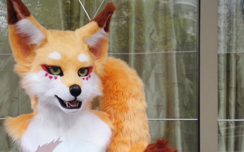 【兽装委托】写实兽装展示!是来台湾的美丽狐狐!