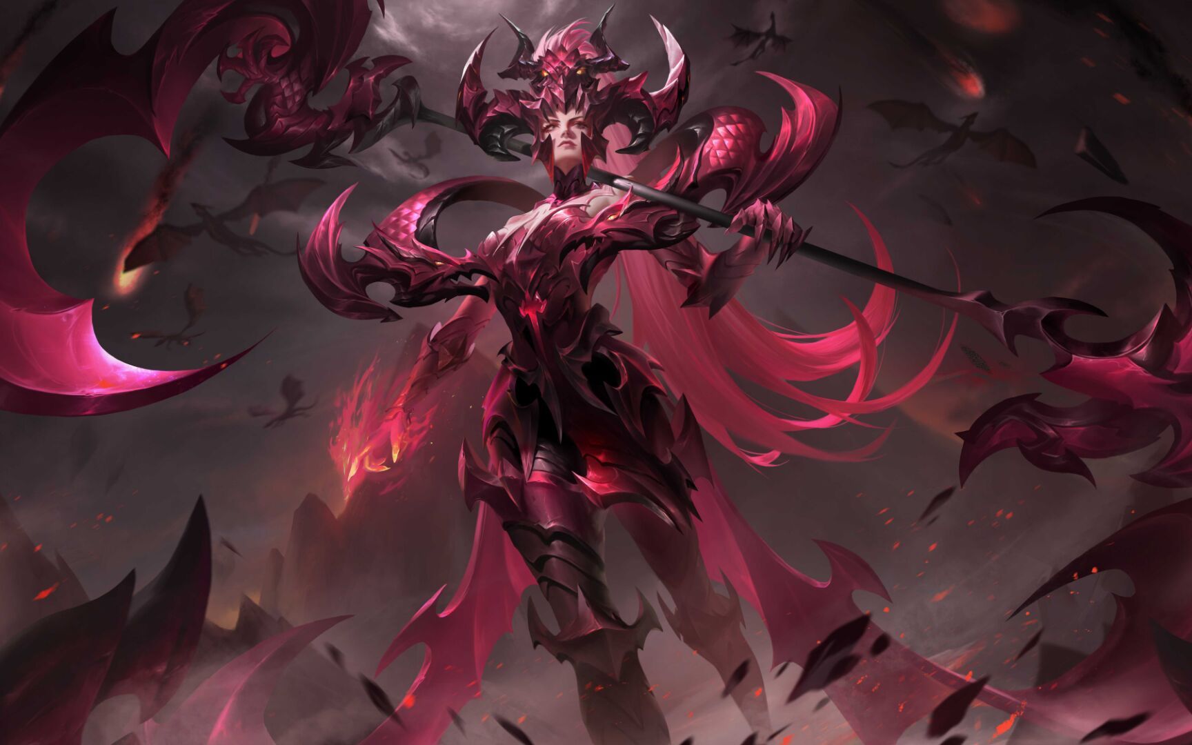 曙光英雄妇好灭世之威皮肤鉴赏