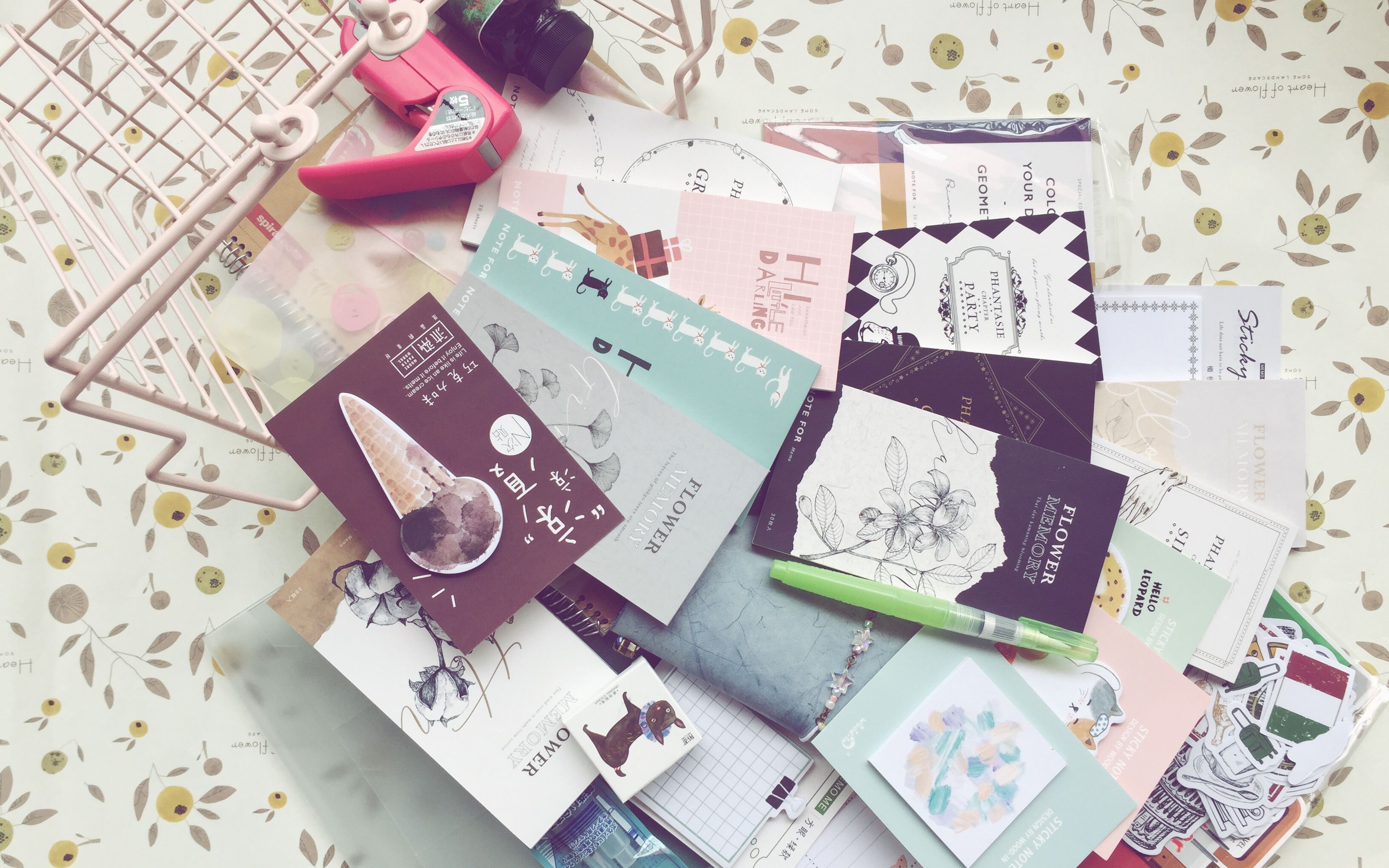 【白兔叽】八月手帐购物分享