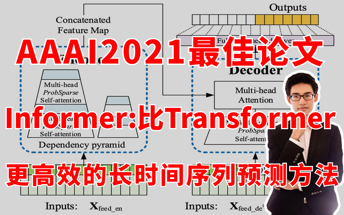 【迪哥带你读顶会】AAAI 2021最佳论文:Informer—比Transformer更高效的长时间序列预测方法!论文精读+源码复现!哔哩哔哩bilibili