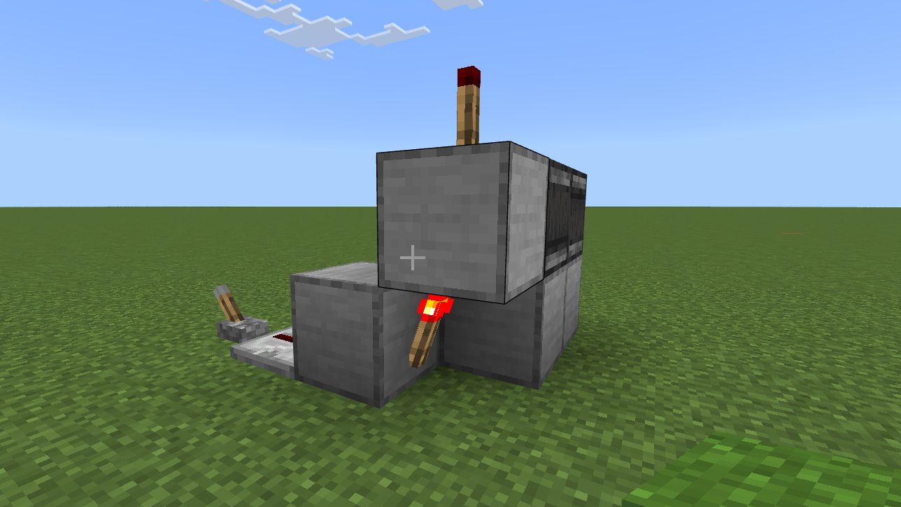 【minecraft】双侦测器高频的一些不使用黏性活塞的开关