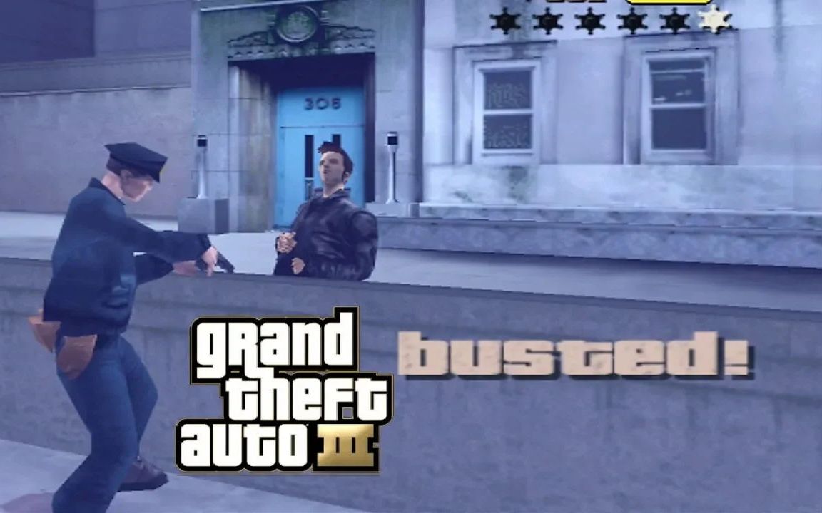 gta3被捕集锦