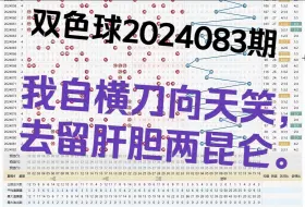 下载视频: 双色球第2024083期个人观点，谨慎参考