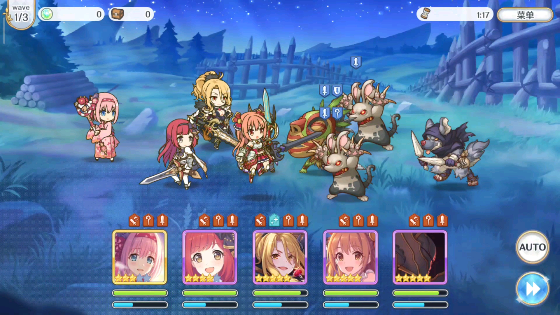 《公主连结》18-3黑骑记得穿完装备