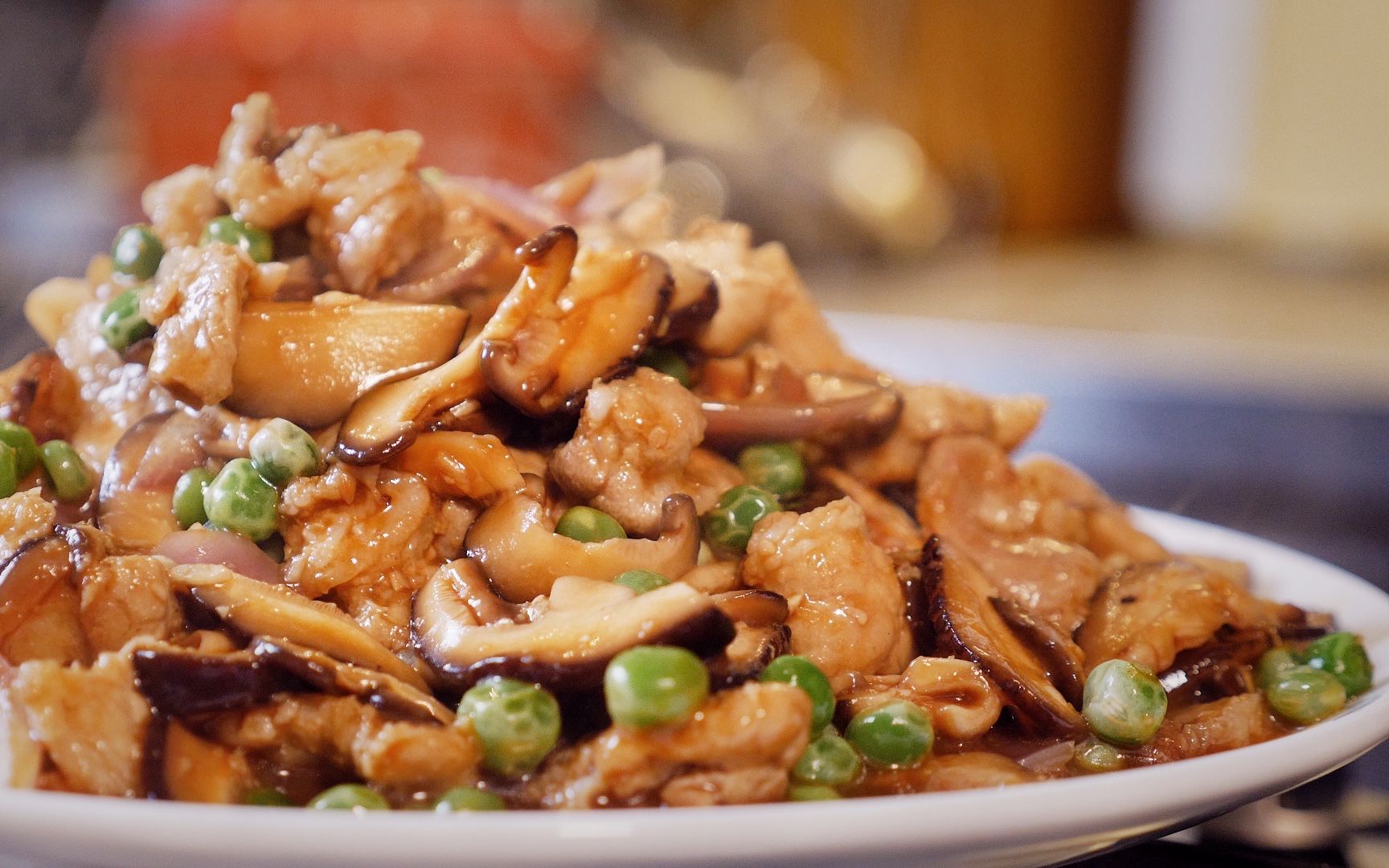 就是好恰来看看我做的香菇滑肉饭