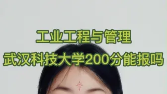 武汉科技大学-工业工程与管理