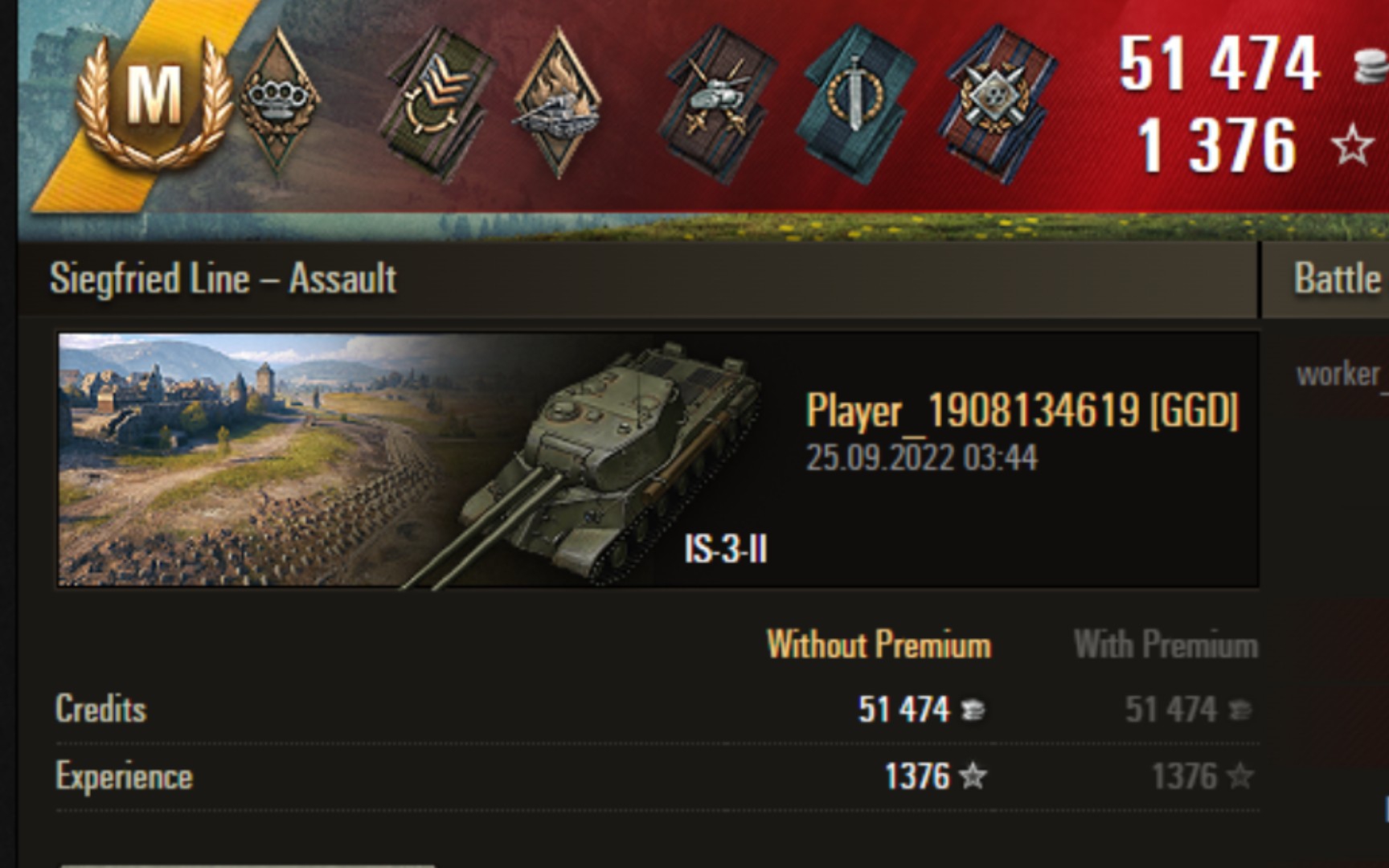 [wot]is-3-ii 齐格菲防线 5k伤 m投稿