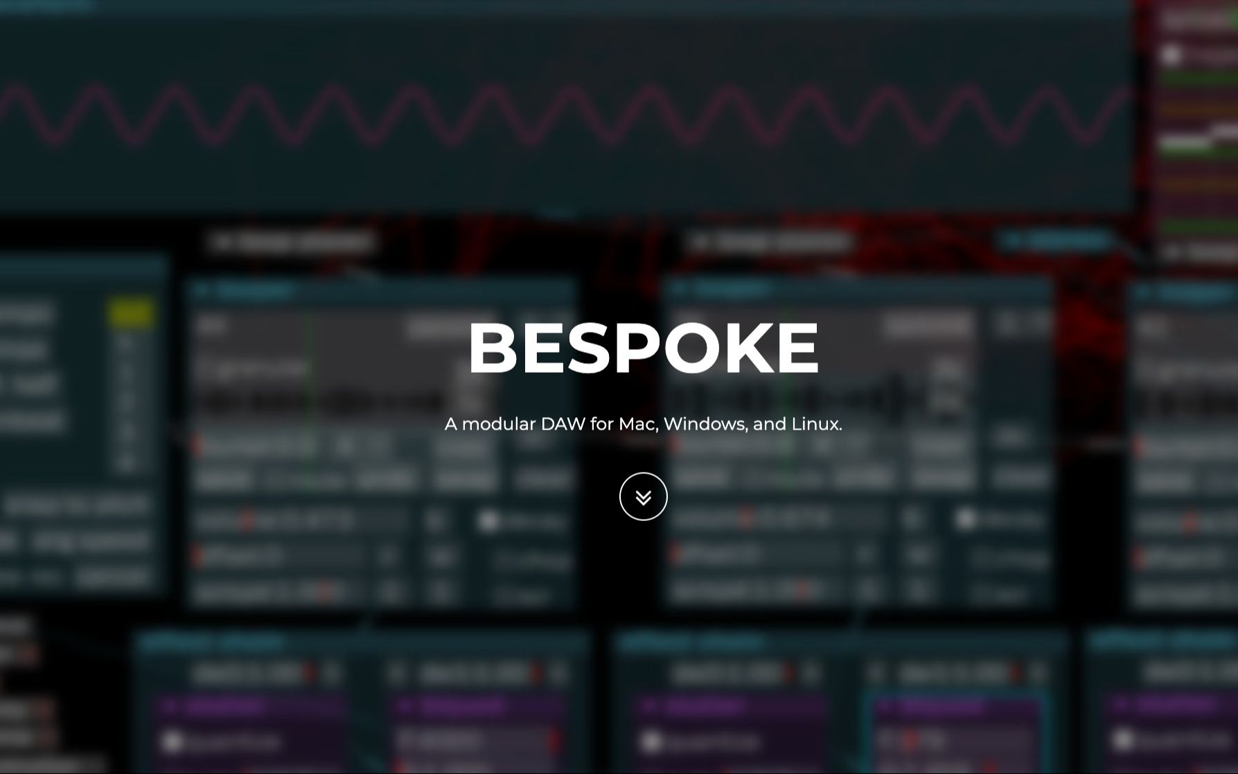 bespoke!免费的模块化电子音乐制作软件哔哩哔哩bilibili