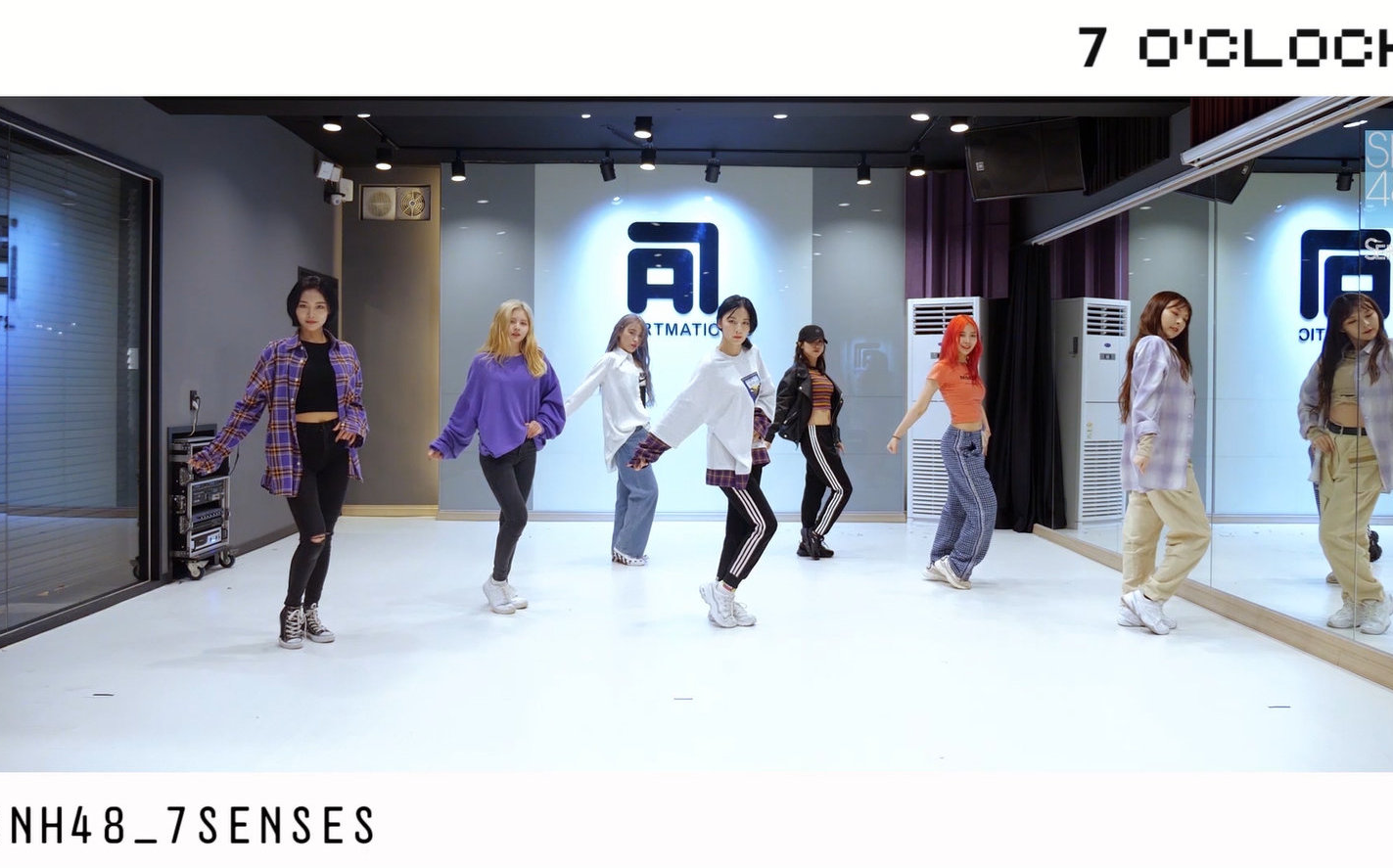 [图]SNH48_7SENSES《七点整（7 O'CLOCK）》练习室版