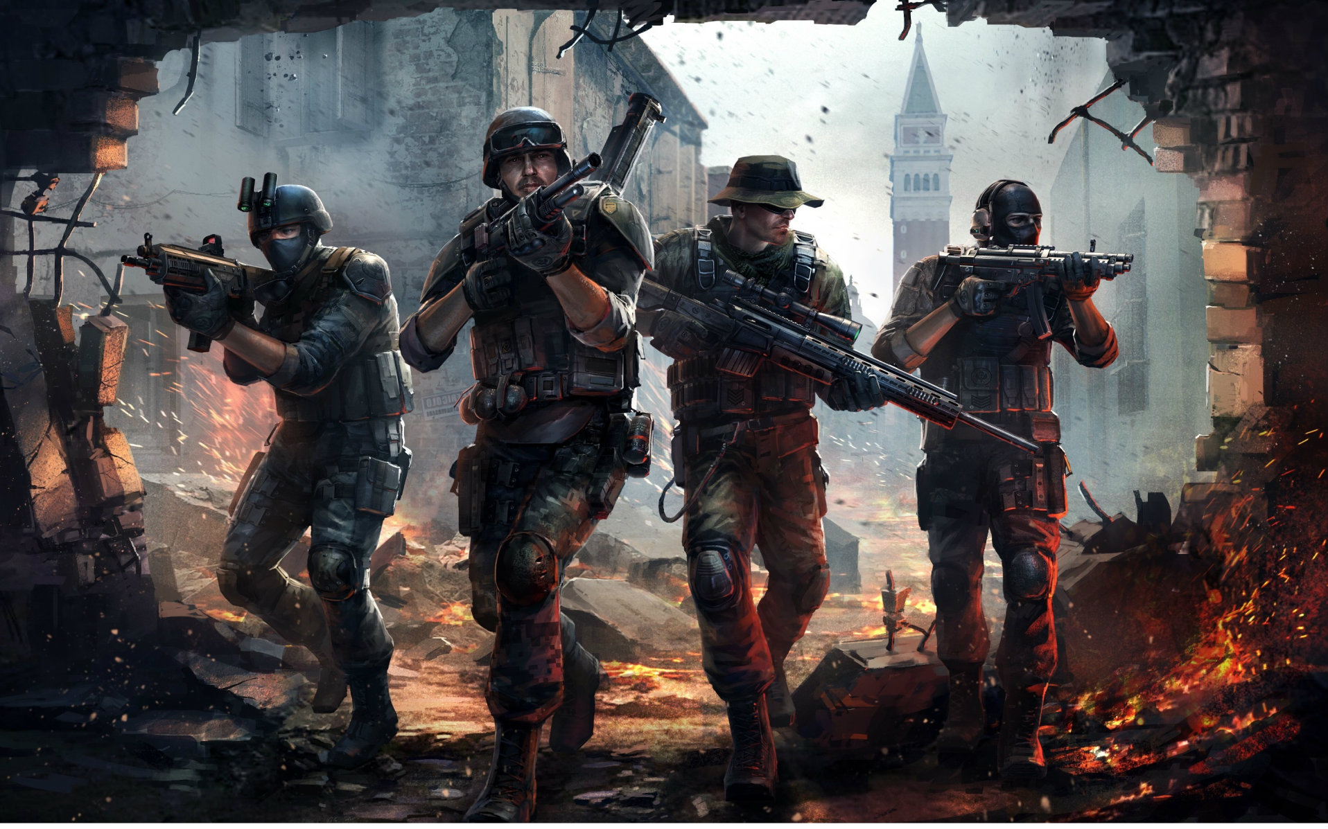 现代战争4决战时刻菜鸡互啄我与老弟的联机日常