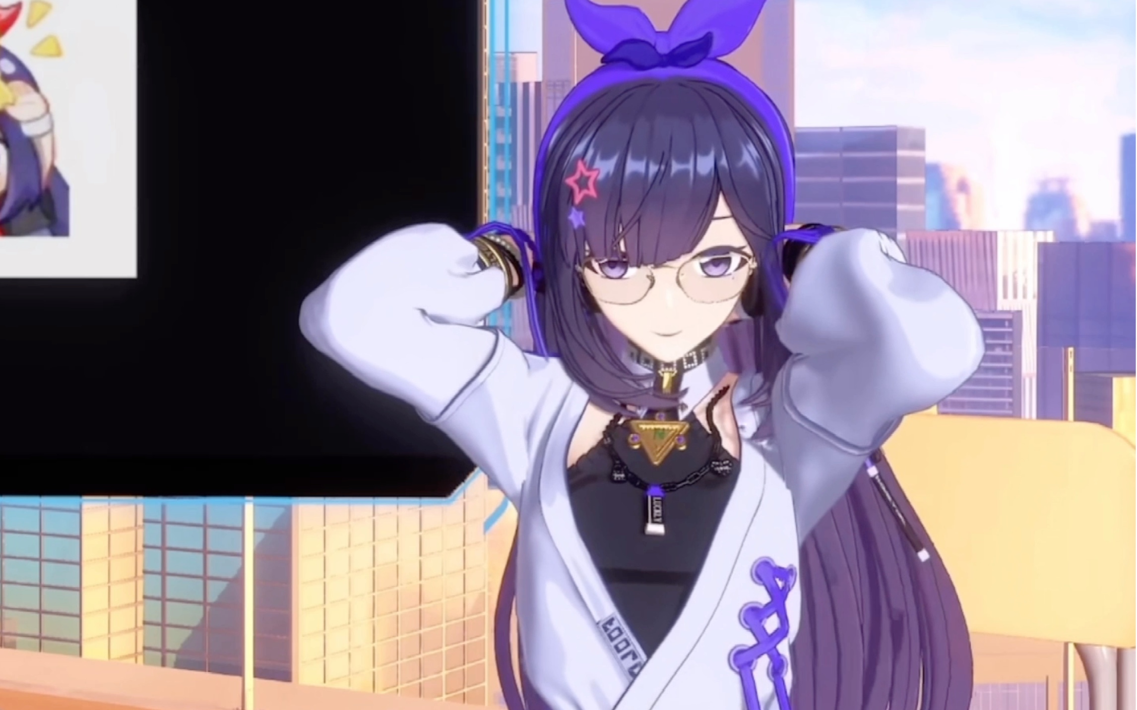 asoul只是小贝拉在扎头发