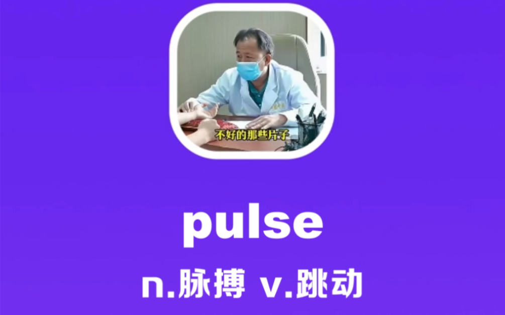 pulse:脉搏,跳动哔哩哔哩bilibili