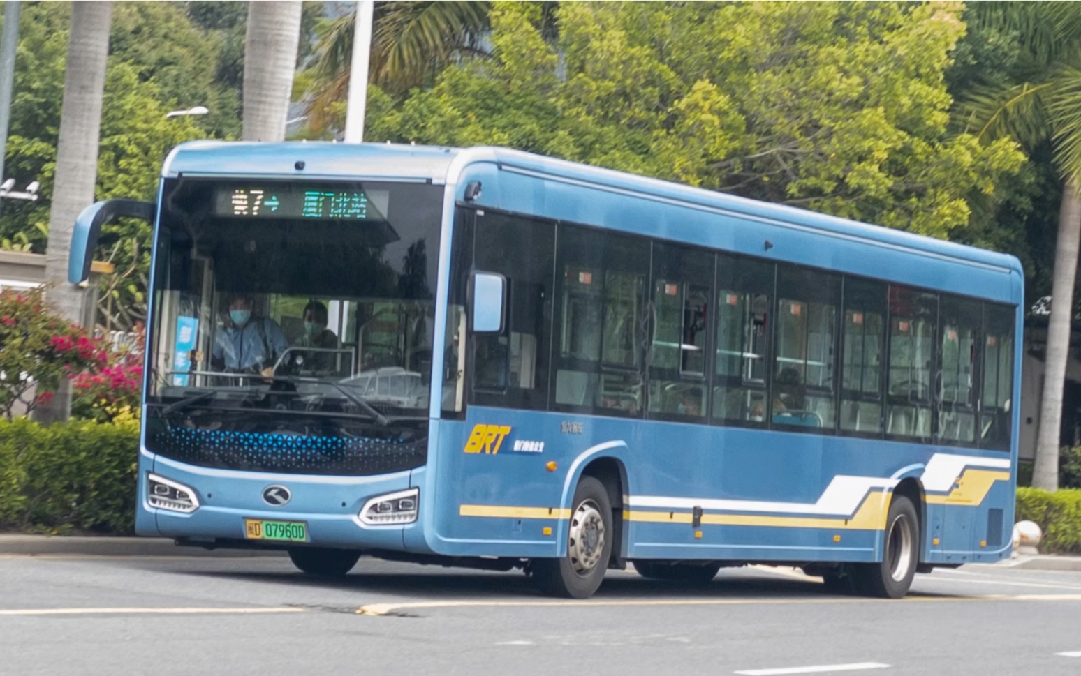 【pov-49】【除夕作】【新线开通】厦门快速公交快7路【同安枢纽站