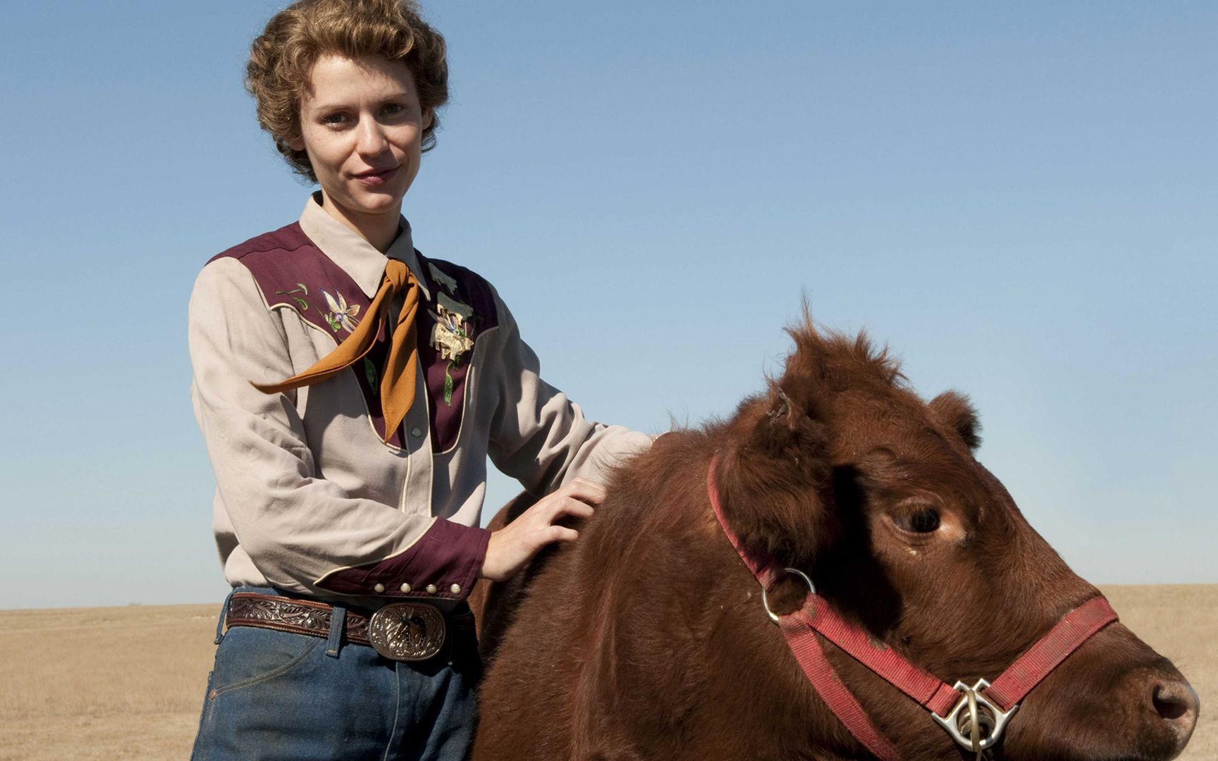电影《自闭历程》:患有自闭症的女孩,只有在牛圈里才能安静生活_哔哩