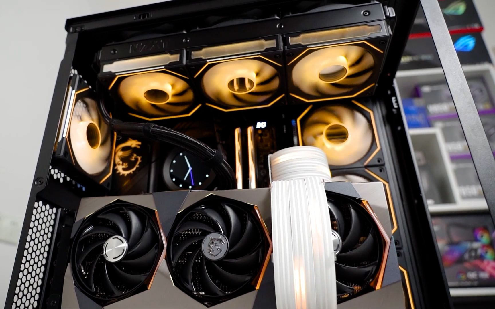 【毛子电脑】顶级配置 13900k   4090超龙 太帅了 海景房顶级电脑