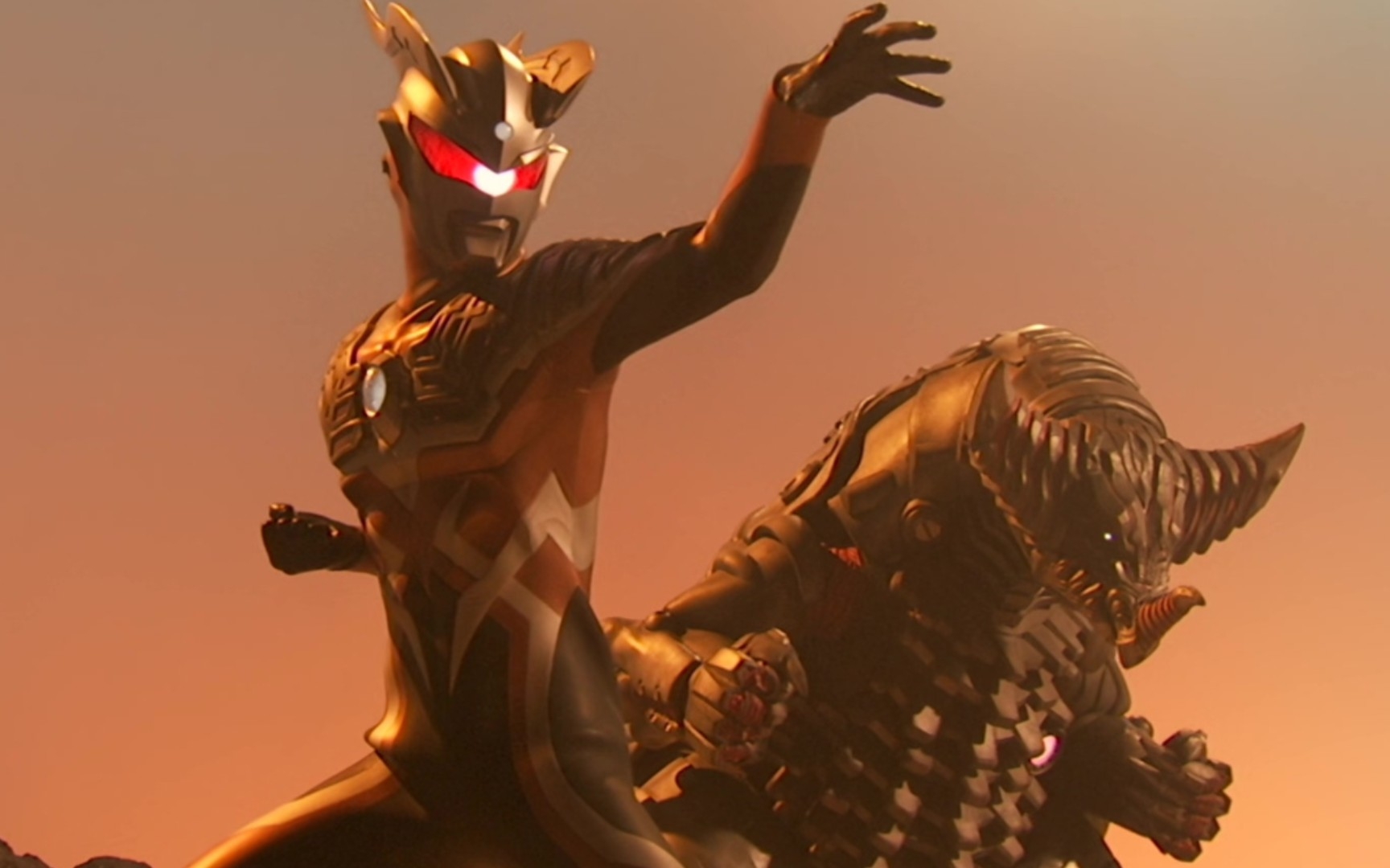 黑暗普洛斯赛罗重生!独眼赛罗参上!_哔哩哔哩_bilibili