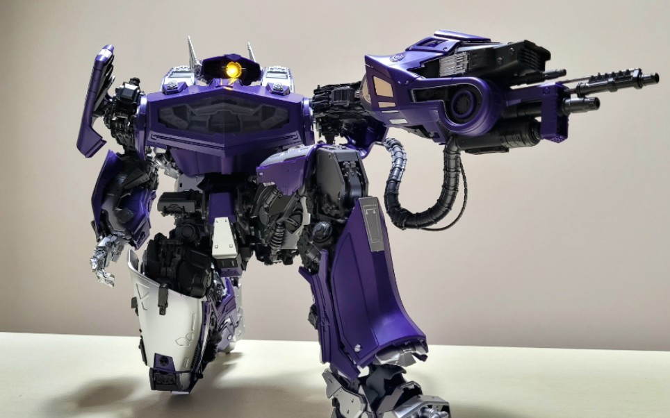 【拼装模型】圣斯基变形金刚 震荡波拼装模型玩具分享