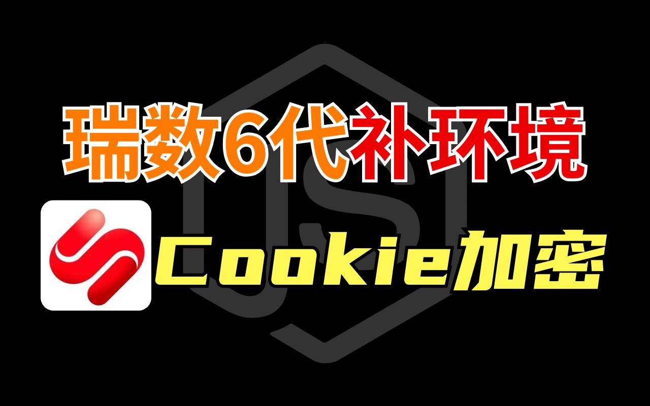 【补环境】全面拆解瑞数6代防护,环境配置、cookie、数据接口|Python爬虫逆向实战教学哔哩哔哩bilibili