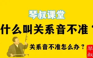 Download Video: 什么叫二胡的关系音？二胡的关系音不准怎么办？三胡琴叔发明专利精准型张志坚千斤介绍Uncle Erhu