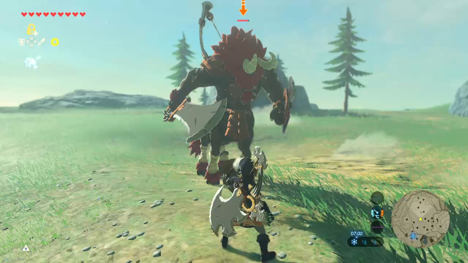 塞尔达传说旷野之息人马塞尔达你能不能给个痛快