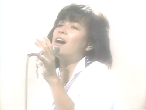 【纯白背景】柏原芳惠 ガラスの夏(1981)哔哩哔哩bilibili