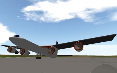 (滑稽娱乐向)当你的新飞机推重比大些会怎么样?(simple planes)