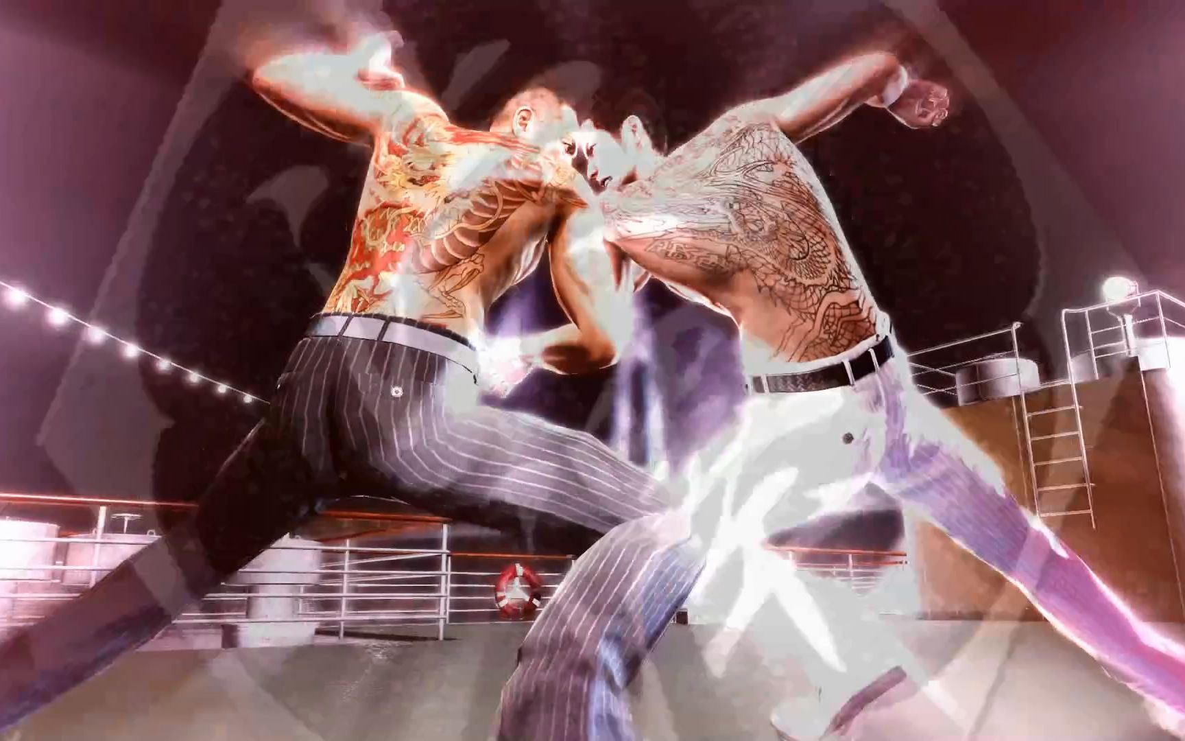 这就是惹怒桐生一马的下场如龙0誓约的场所堂岛之龙传说风格暴打最终