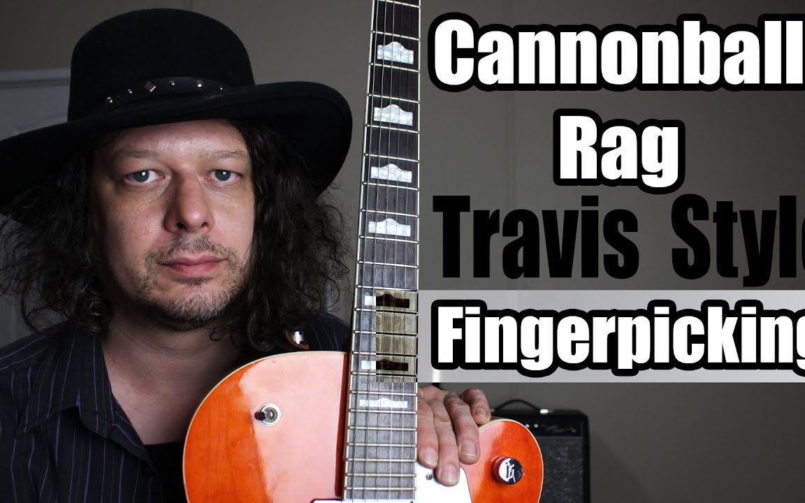 [图]Cannonball Rag - Fingerpicking Guitar - Edward Phillips