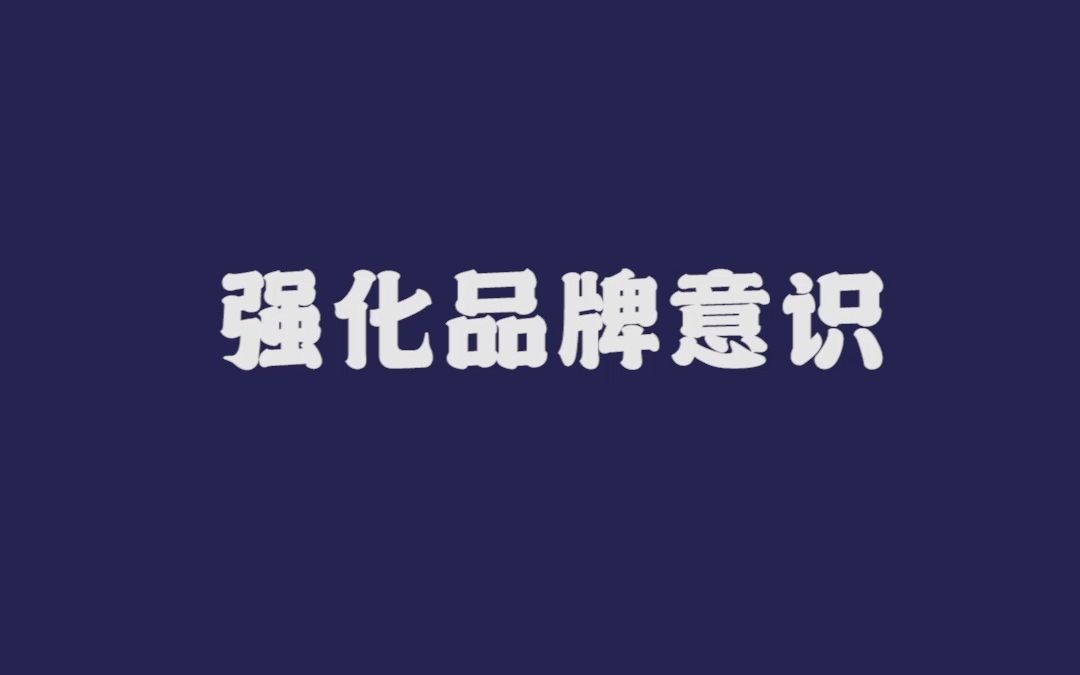 在市场竞争中,要依靠销售渠道 不断对外强化品牌意识.哔哩哔哩bilibili