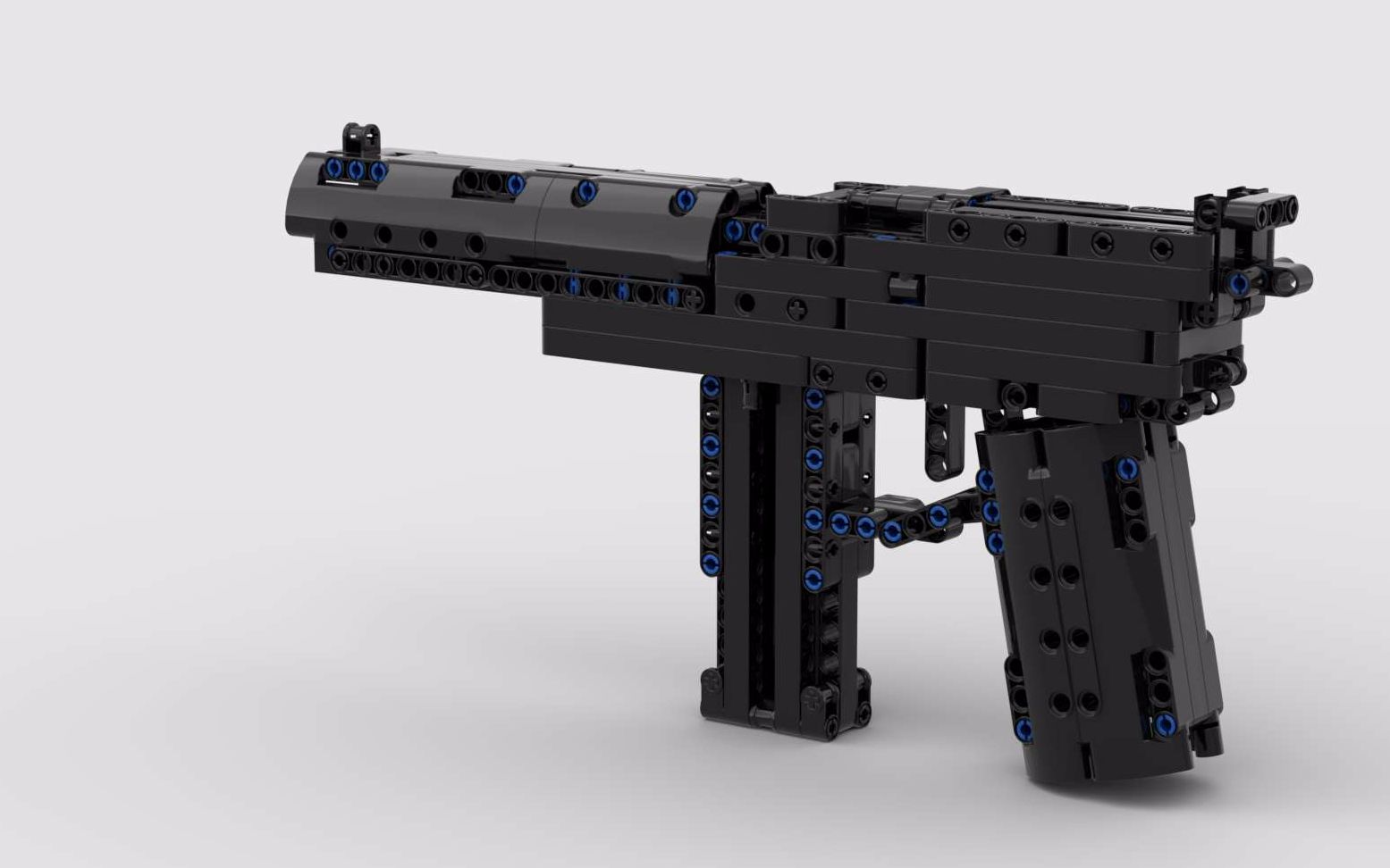 【老崔作品】乐高moc驳壳枪_哔哩哔哩 (゜-゜)つロ 干杯~-bilibili